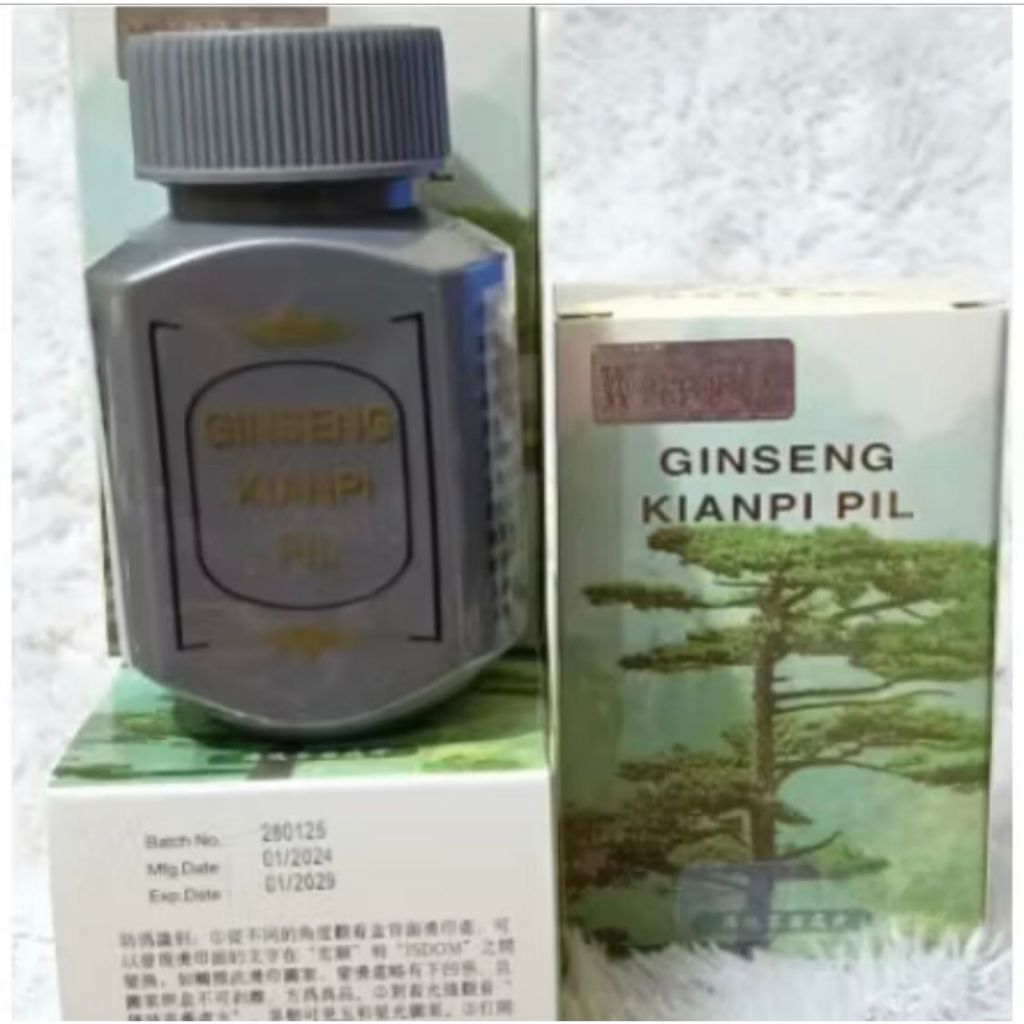 APOTEK CAHAYAA ready Kapsuma Ginseng Kianpi Pil  Kianpi-  gingseng kapsuma (BPOM Kian pi pil)  100 %