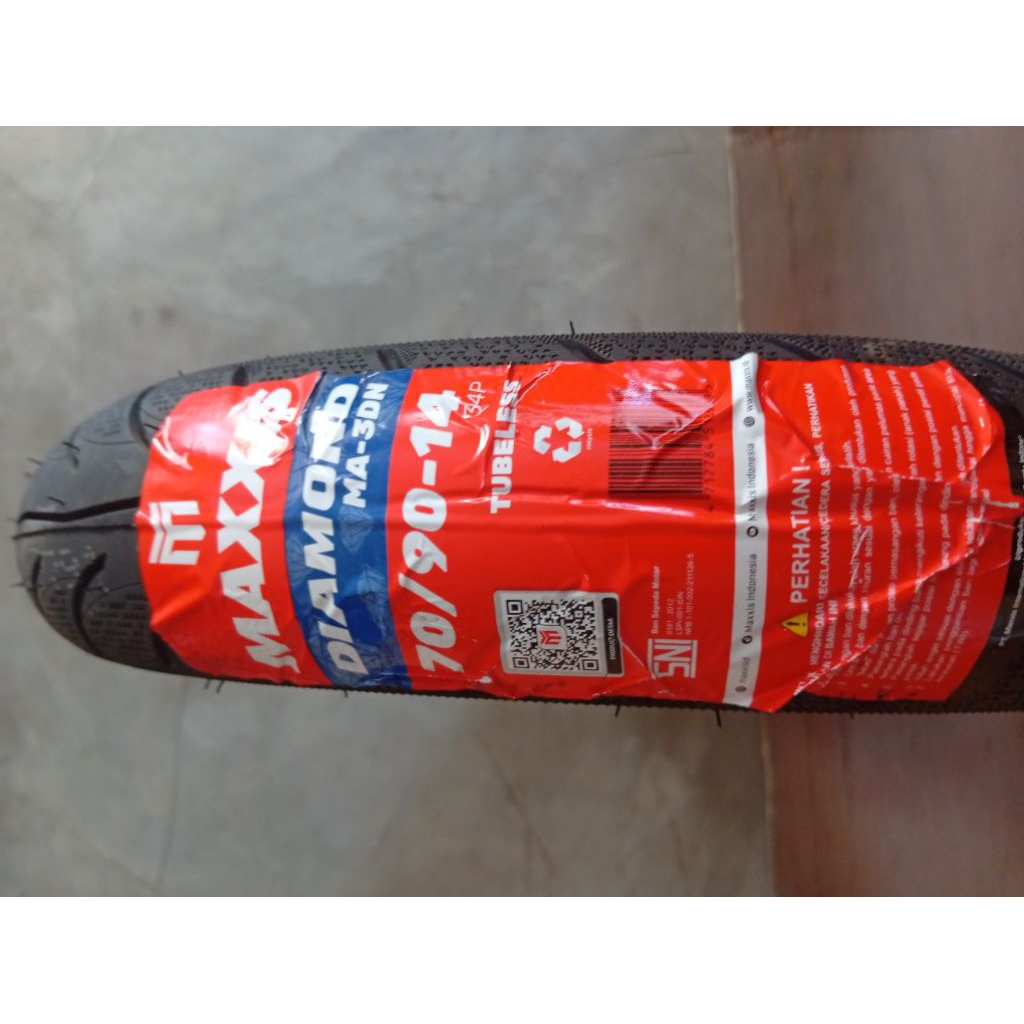 BAN TUBLESS MAXXIS 70/90 RING 14