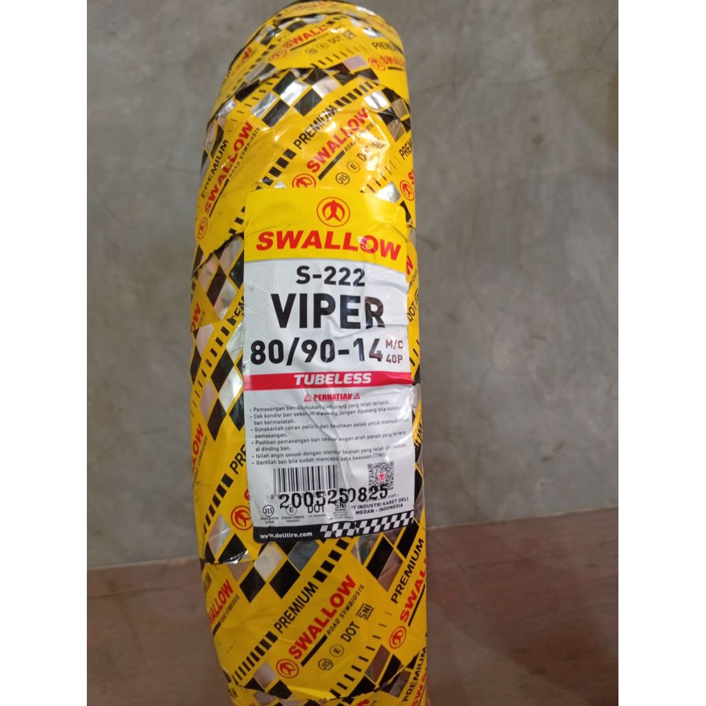 BAN TUBLESS SWALLOW 80/90 RING 14