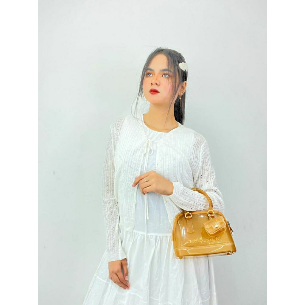 Marc Eliza Jelly Bag PVC Transparent Small Handbag -005