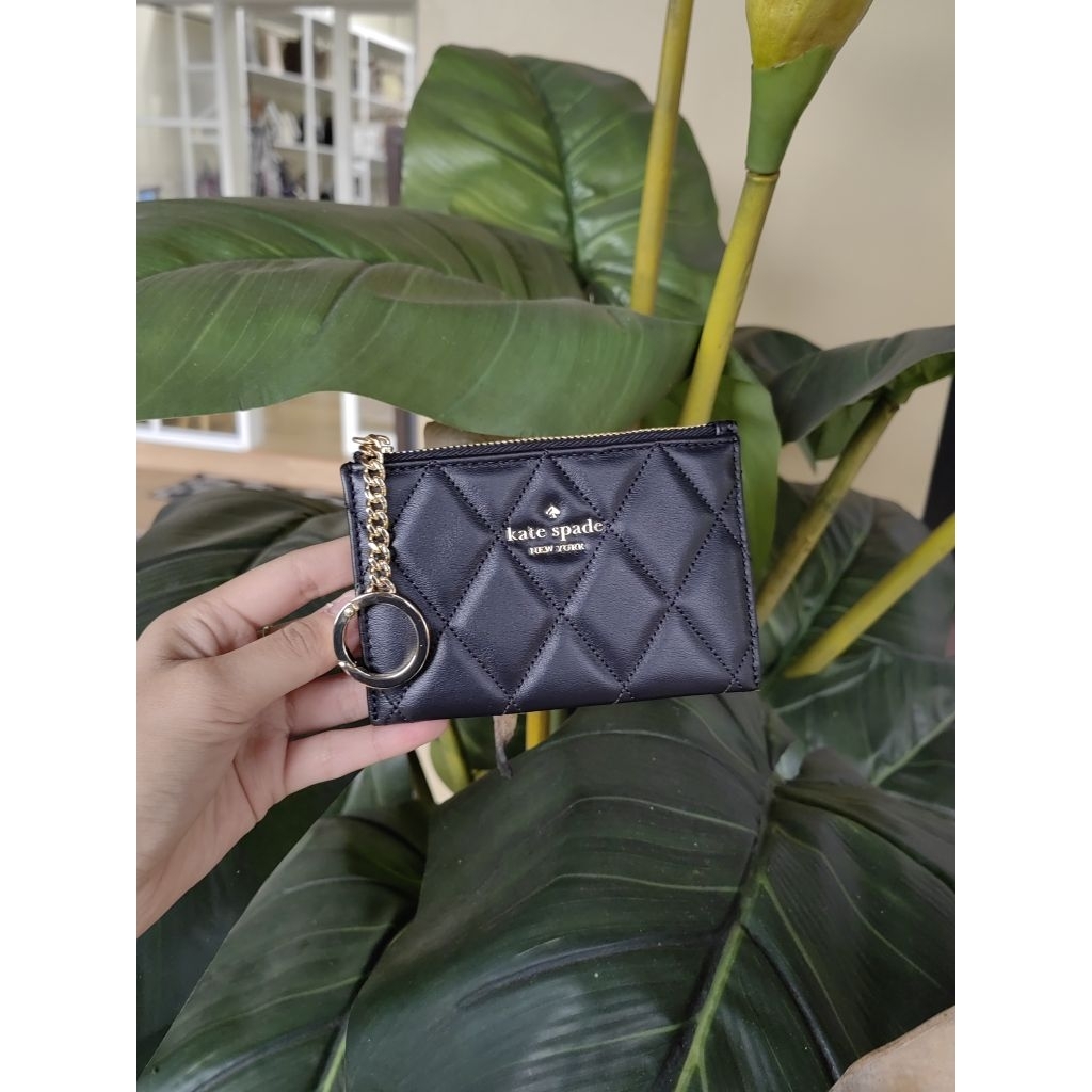 KS Carey Small Card Holder Black