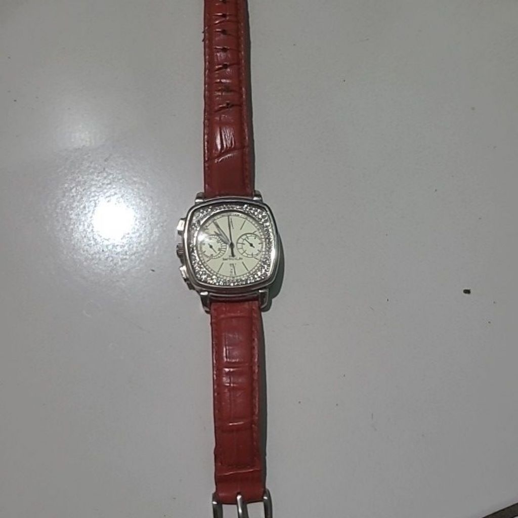 jam tangan wanita patek philippe normal fungsi semua minus kaca ada retak