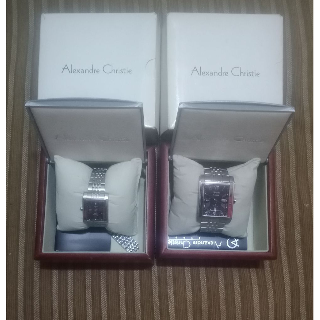 Jam Tangan Couple Ori ALEXANDRE CHRISTIE