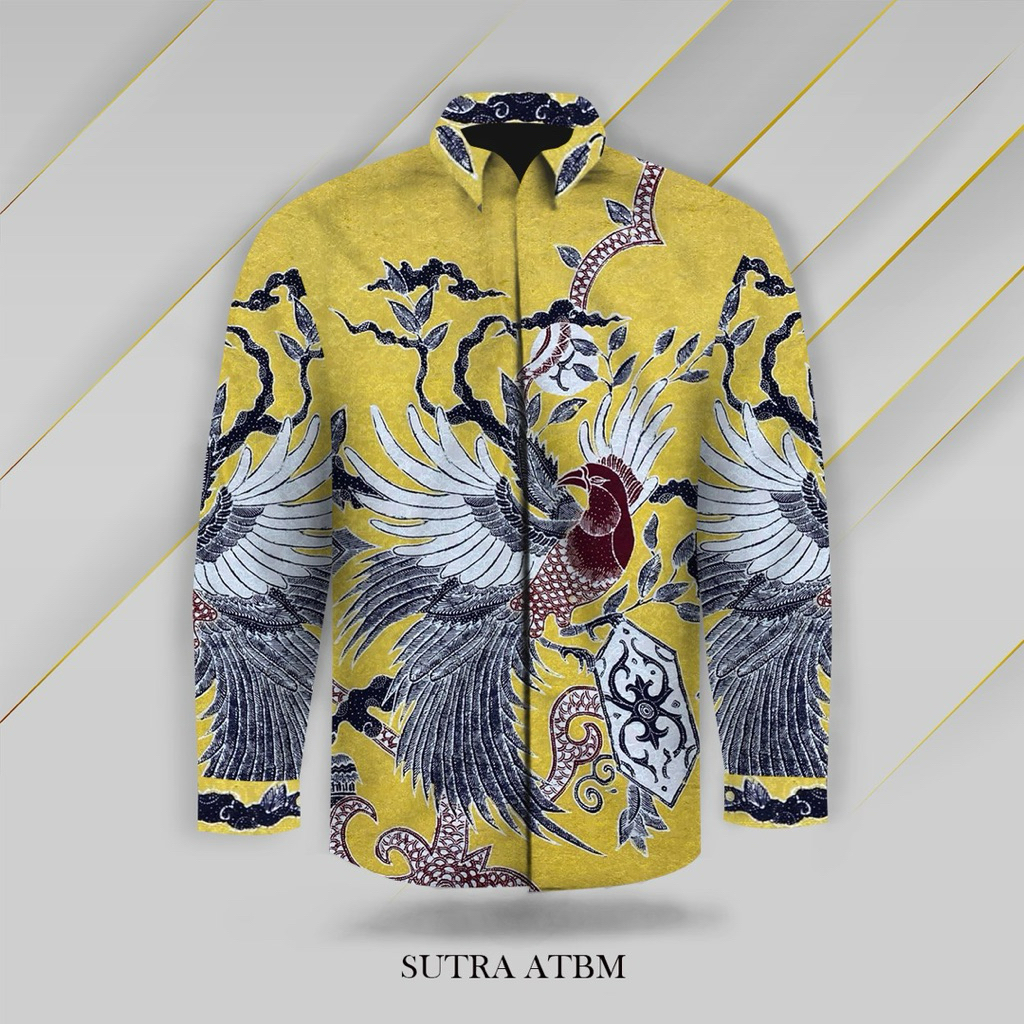 KAIN BATIK TULIS SUTRA ATBM ASLI PEKALONGAN - AM 15