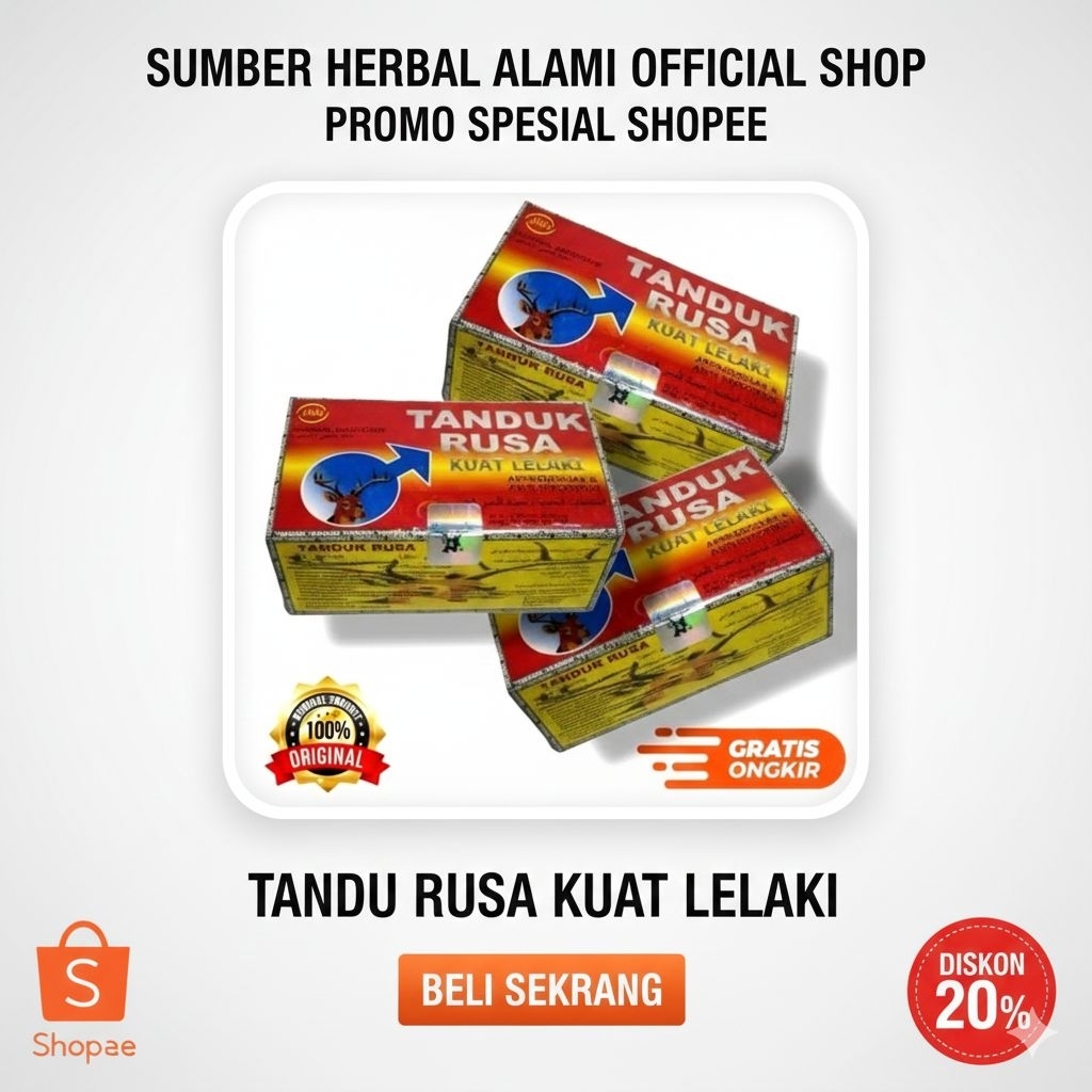 Mainan Tanduk Menjangan (Rusa) Asli Awet Dan Bergaransi Original