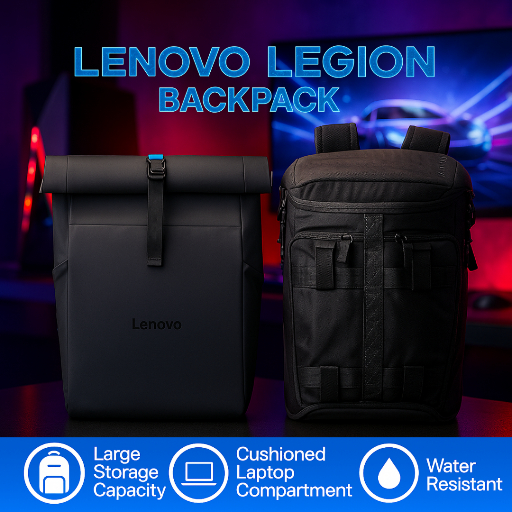 Lenovo Legion Gaming Backpack Tas Laptop 17 dan16 Inch Waterproof Premium