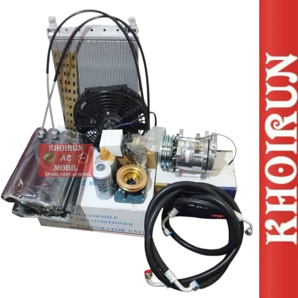 Unit AC Pasang Baru Suzuki Carry Futura 1500cc Model Sanden - Barang Baru