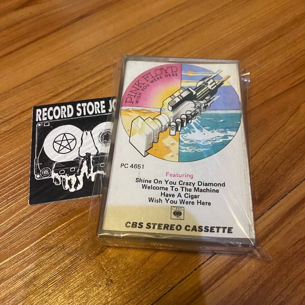 kaset pink floyd - wish you were here