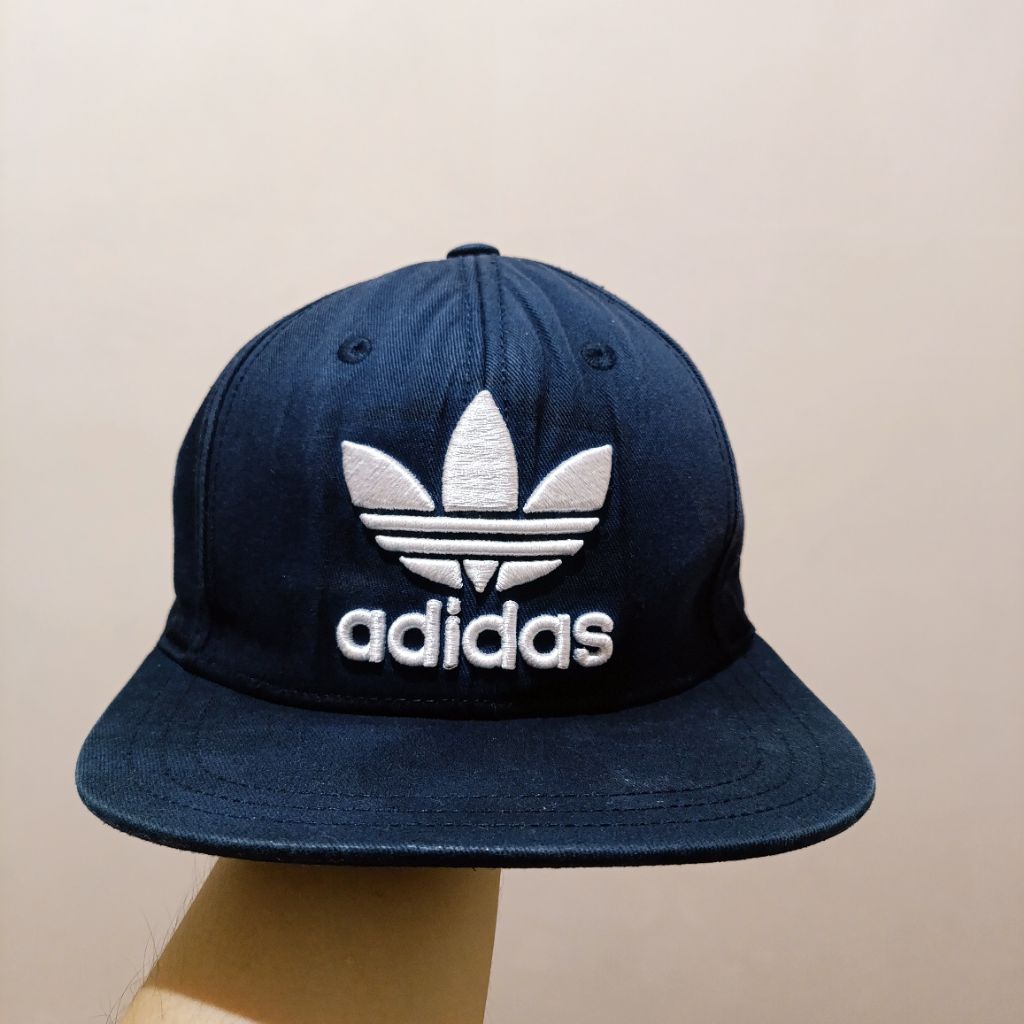 Topi Adidas Snapback Snap back Big Logo Bordir Preloved