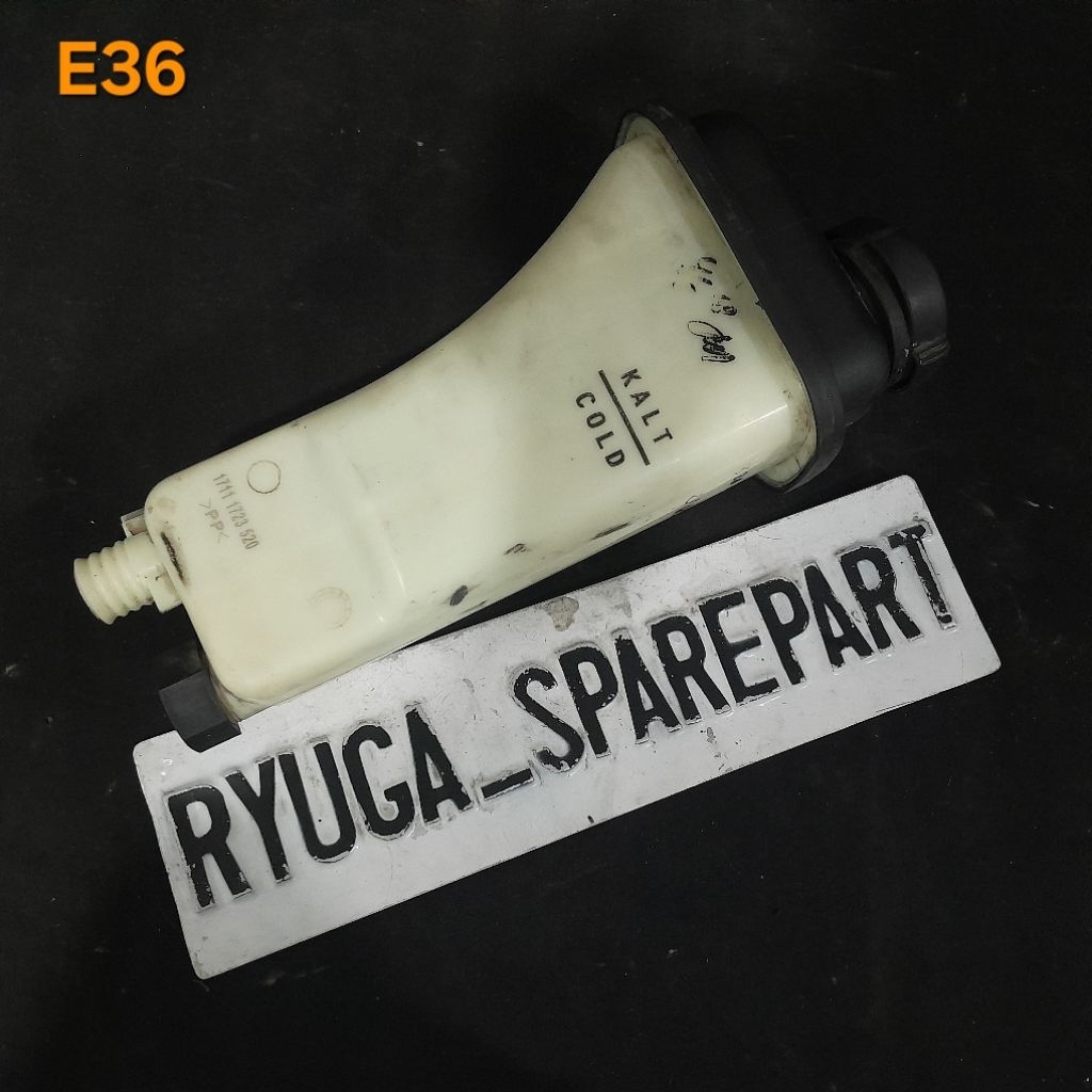 Tabung Radiator Coolant Tank Reservoir Original BMW E36 1723520