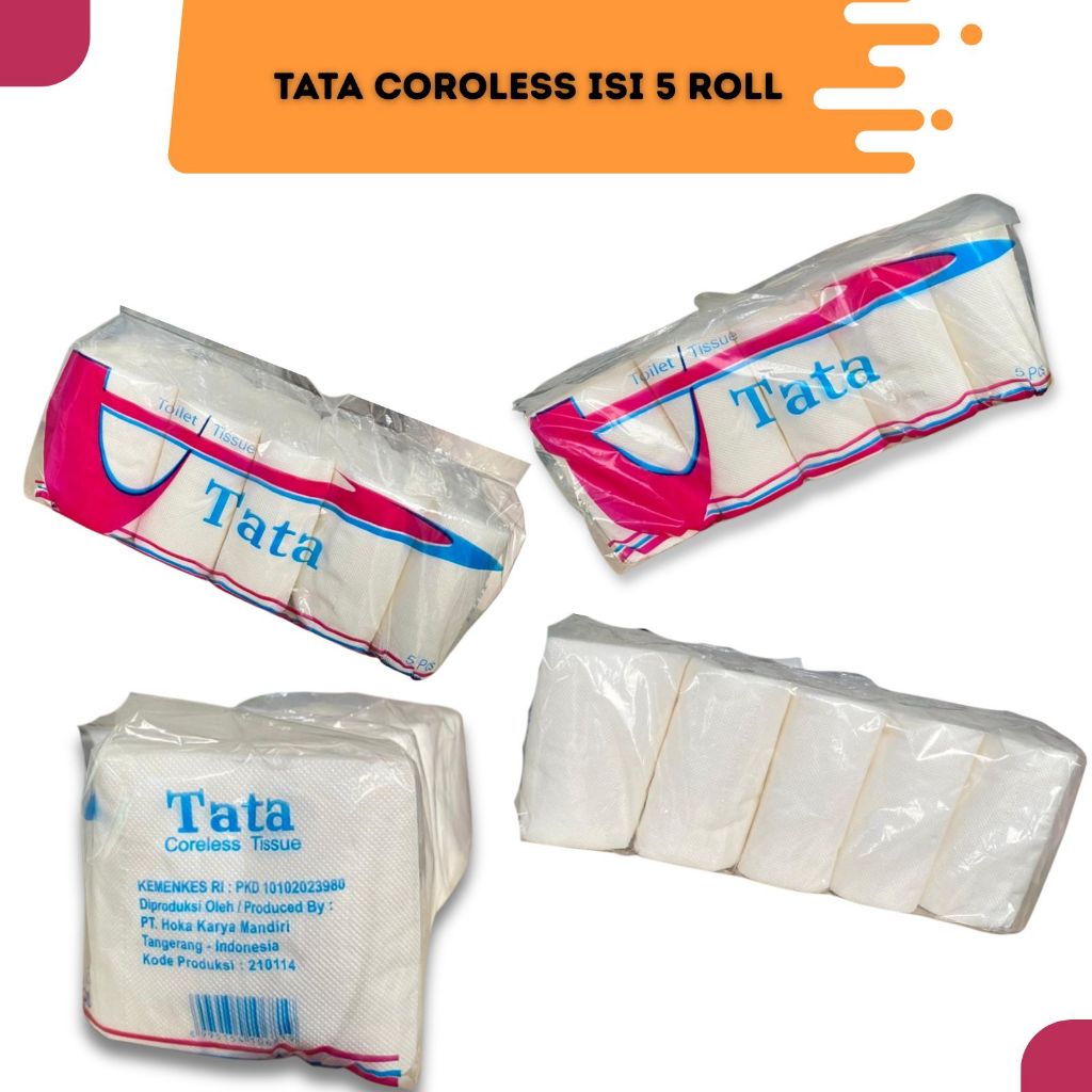 TISSUR COROLLES TATA 5 roll