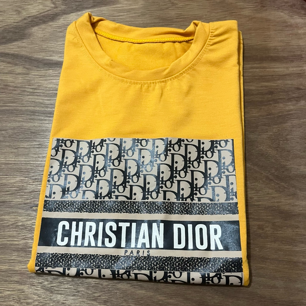 PRELOVED NEW kaos baju CHRISTIAN DIOR lokal