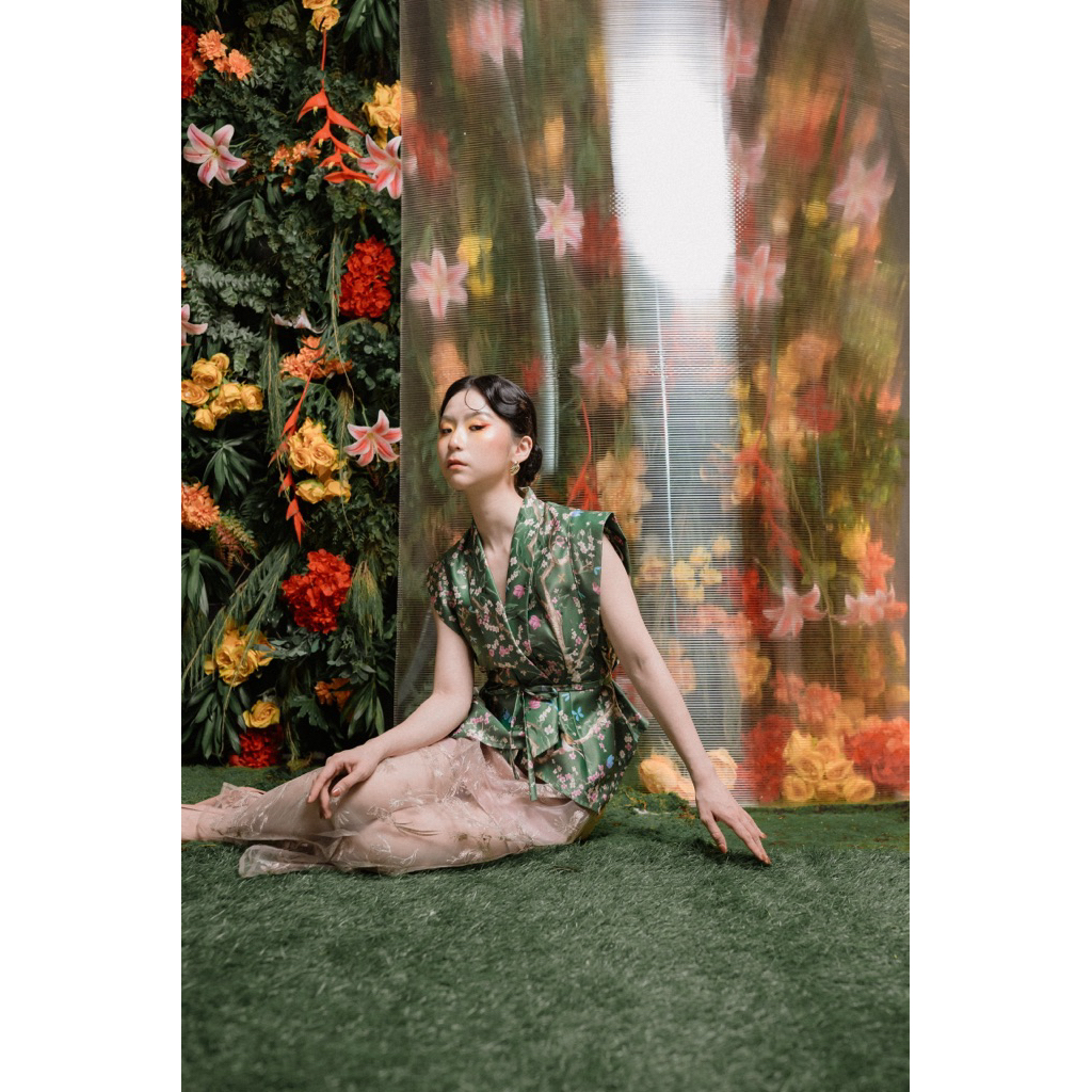 [WEARING INS] Lu Hua Skirt - Bawahan Cheongsam Modern 2026 Baju Imlek