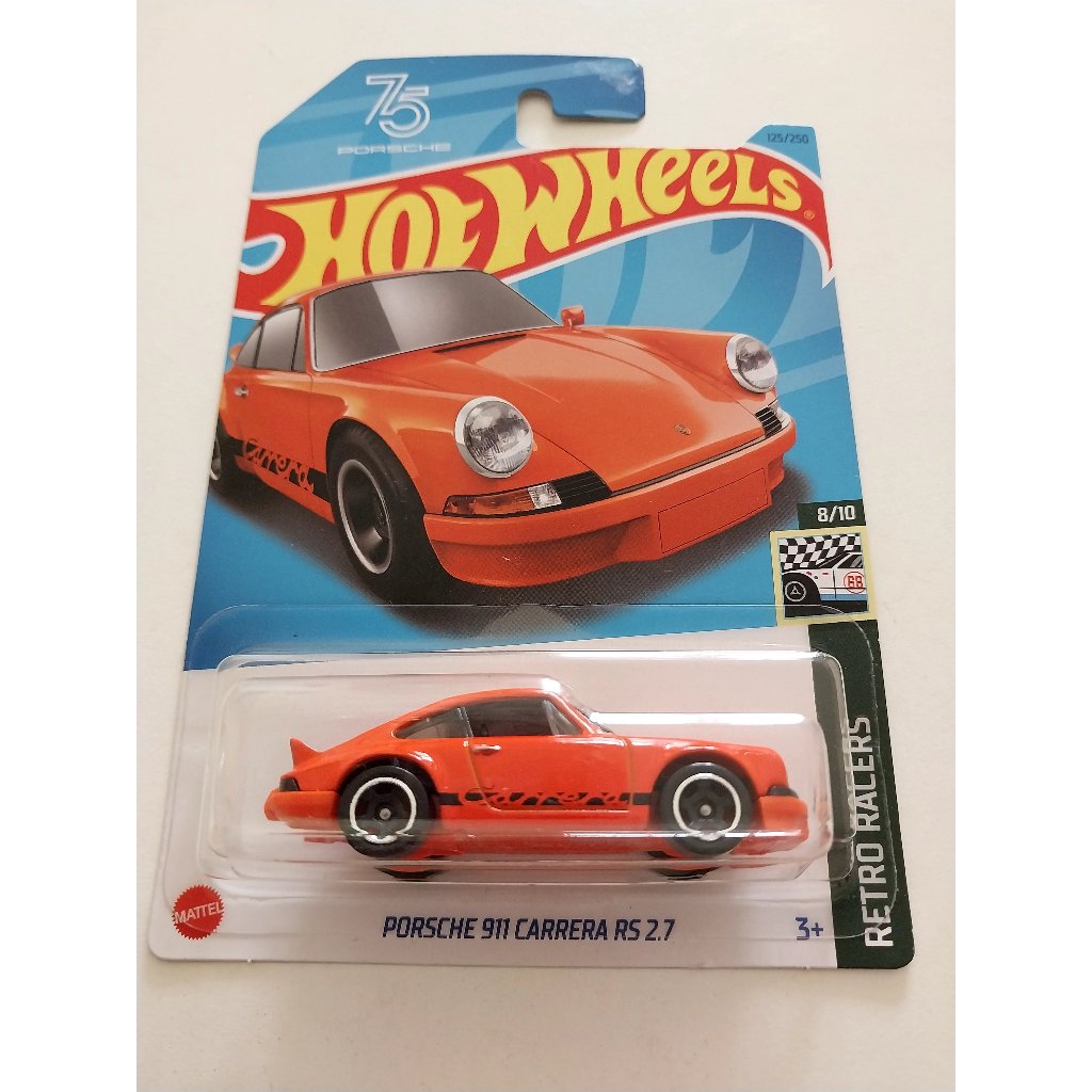 Hot Wheels 75th Porsche 911 Carrera RS 2.7 Oren