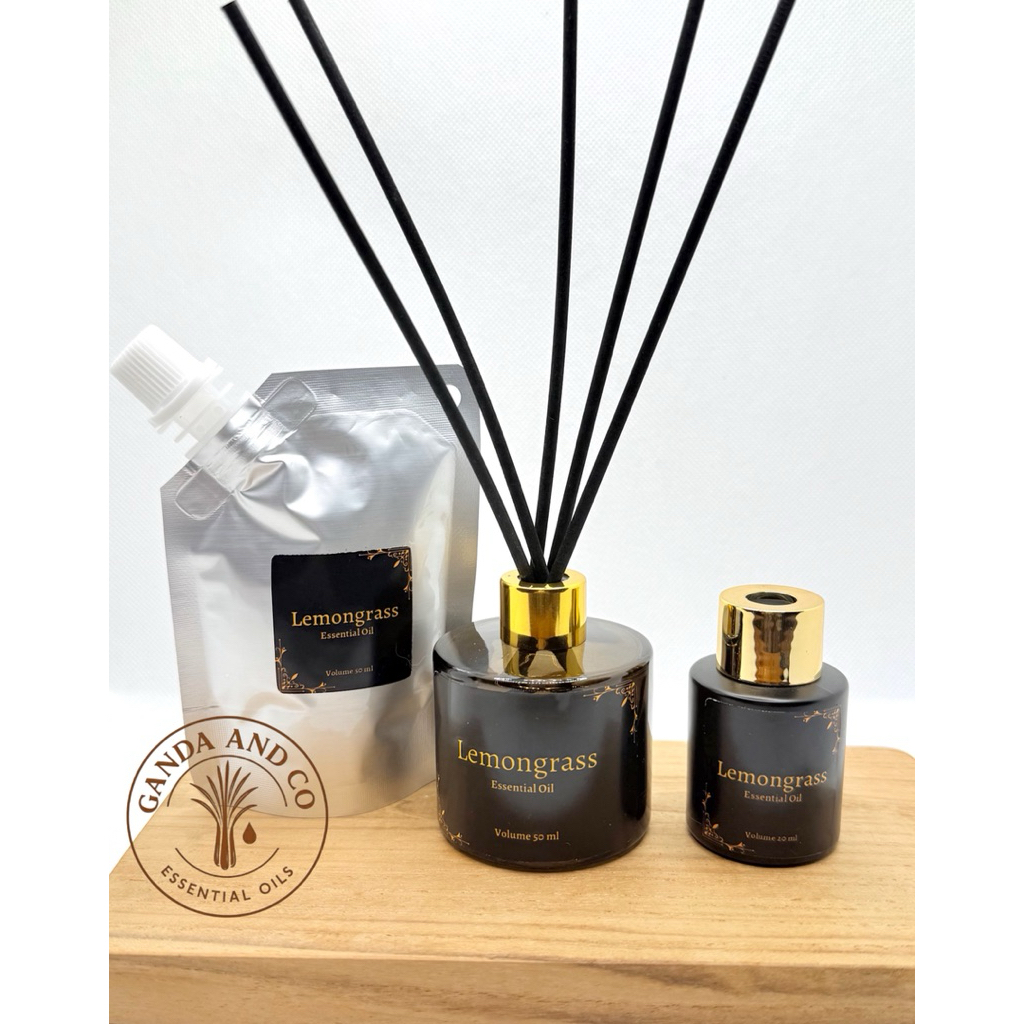 Reed Diffuser Minyak Sereh aroma khas lobby hotel Lemongrass & Calming way