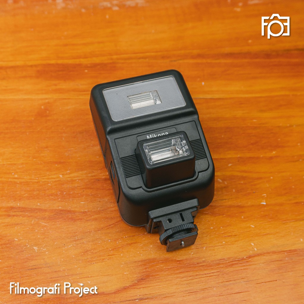 Flash Mikona Twin - Flash Eksternal Untuk Kamera Analog 35mm Fujica M1 Ricoh Pentax dan Kamera Analo