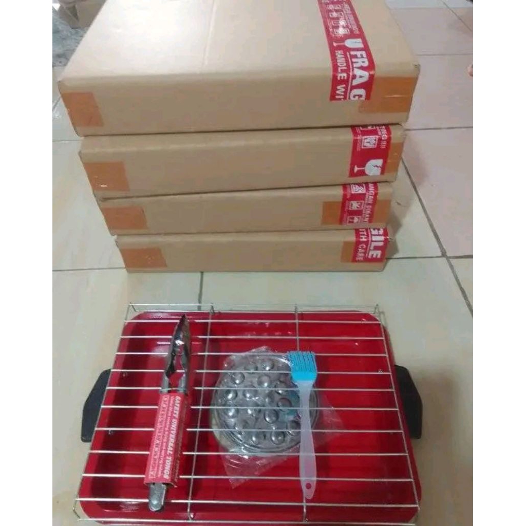 pangangan sate /sosis terbaru serbaguna paket lengkap