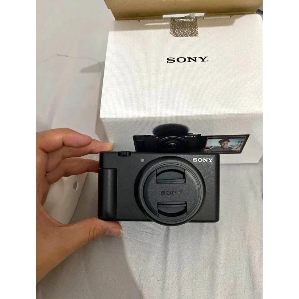 Kamera sony zv-1f kamera mirorless second like new