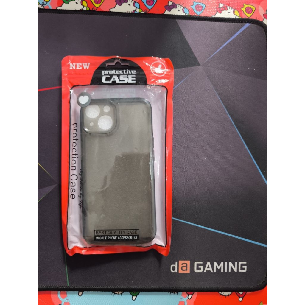 Case iphone 13 Hitam Clear Smoke