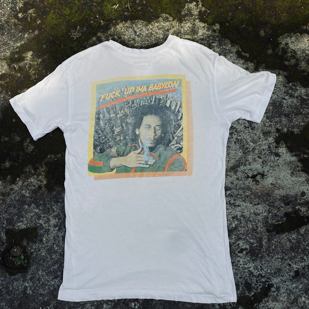 kaos fucking awesome bob marley