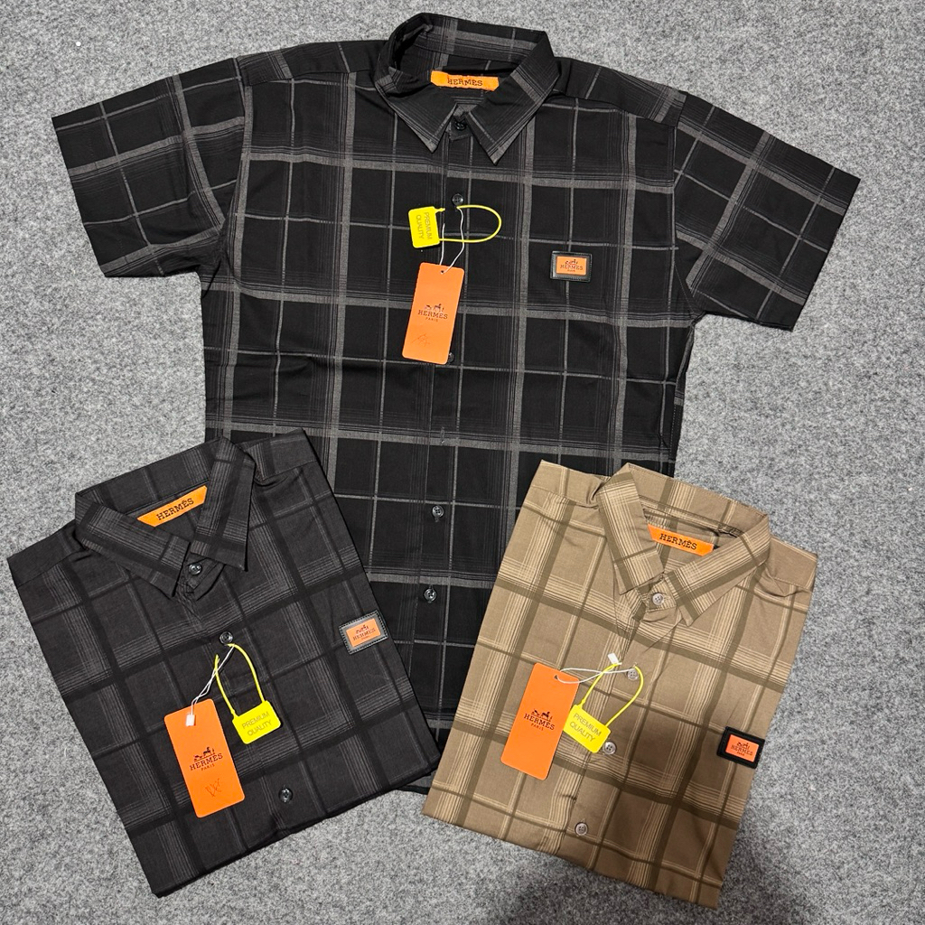 KEMEJA PRIA BRANDED ORIGINAL HIGH QUALTY 100%