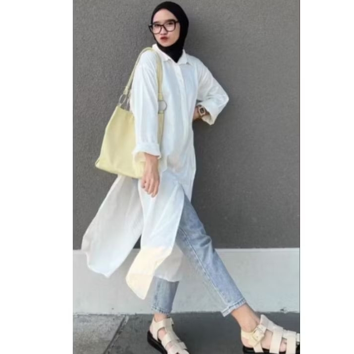 COD baju tunik/ kemeja tunik/ tunik muslim baju wanita muslim