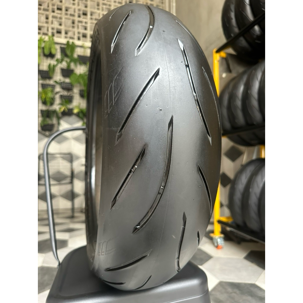 A BATTLAX S21 180/55-17 BAN LIMBAH MOGE GAMBOT TAPAK LEBAR BIG BLOCK DUAL PURPOSE