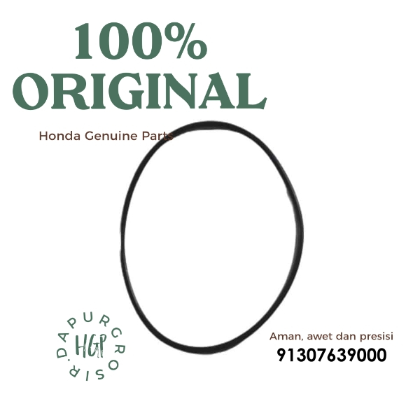 Oring Tutup Pompa Oli Beat Karbu (O-Ring, 64X2) Original AHM - 91307639000