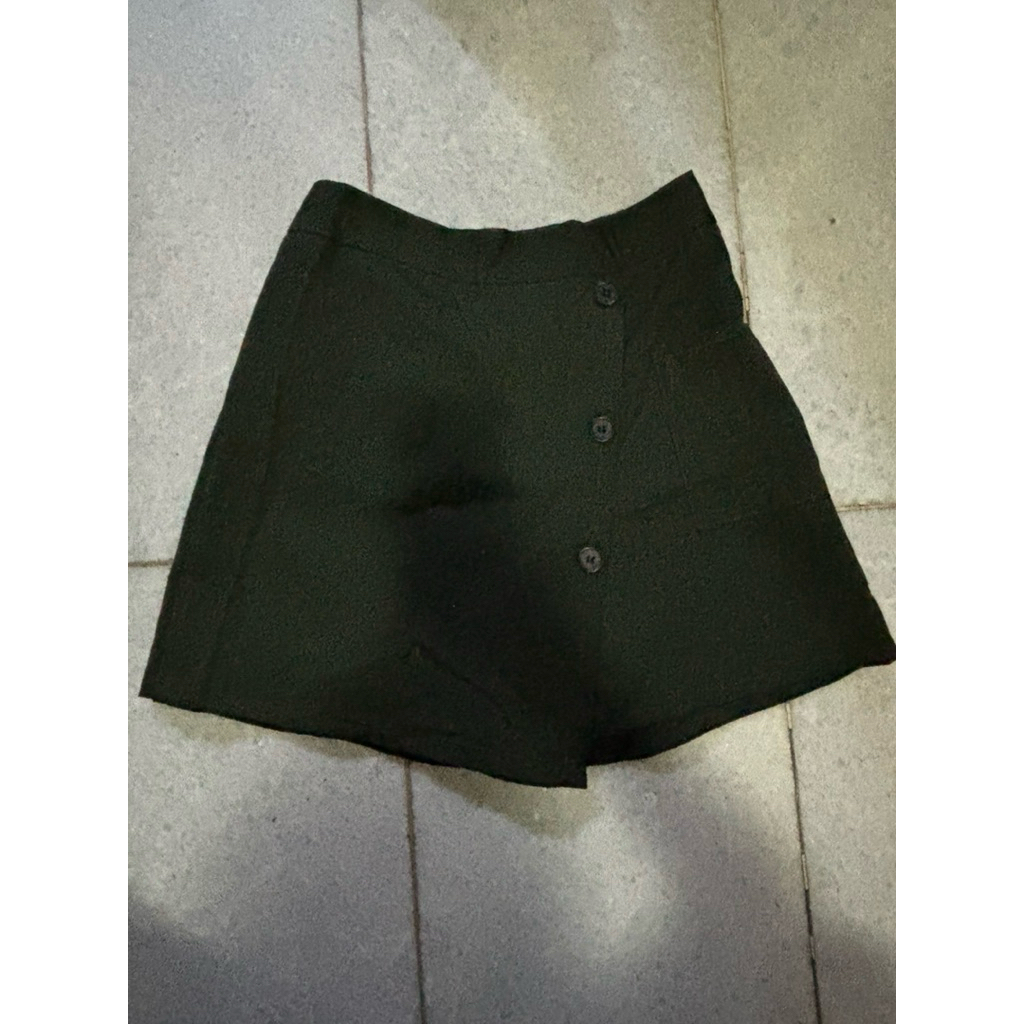 PL rokcel Wanita Jumbo Army Green Rok Celana