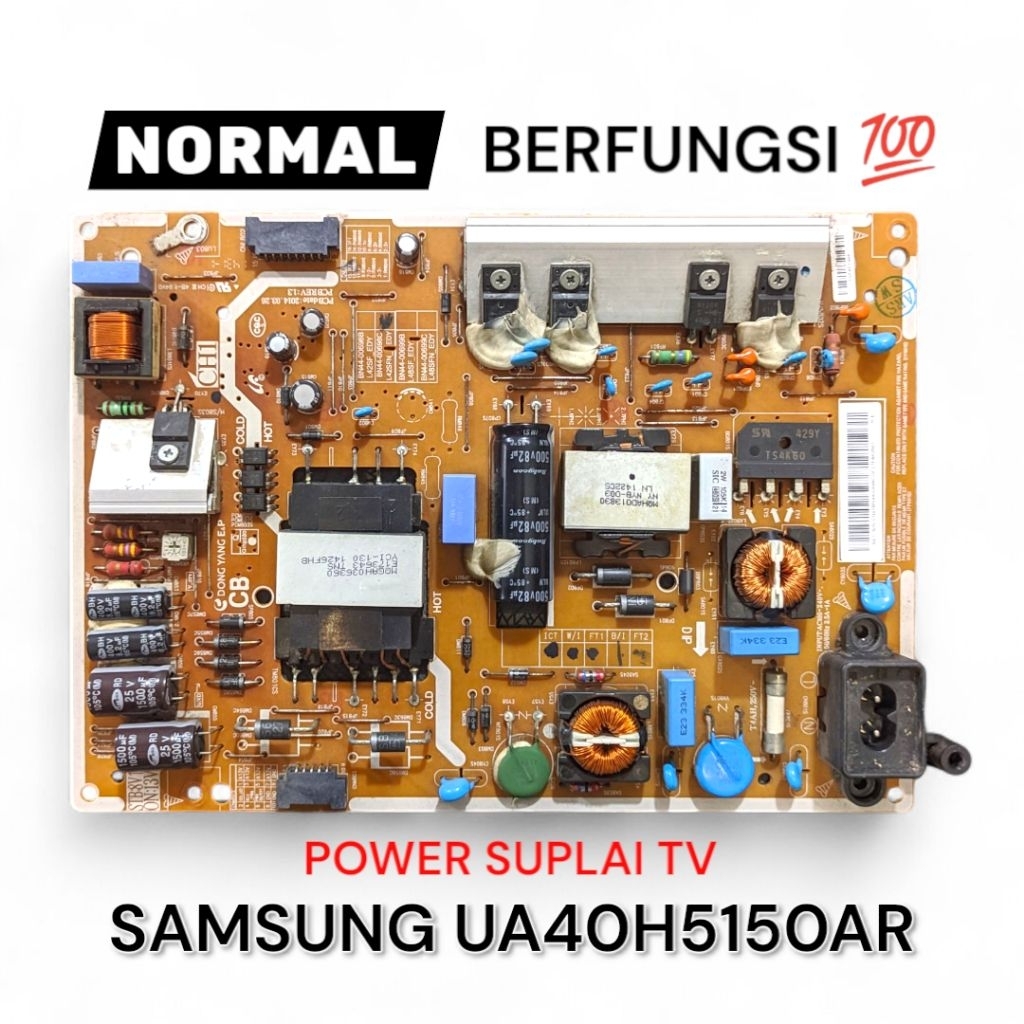 PSU TV // POWER SUPLAI TV SAMSUNG UA40H5150AR 40H5150AR