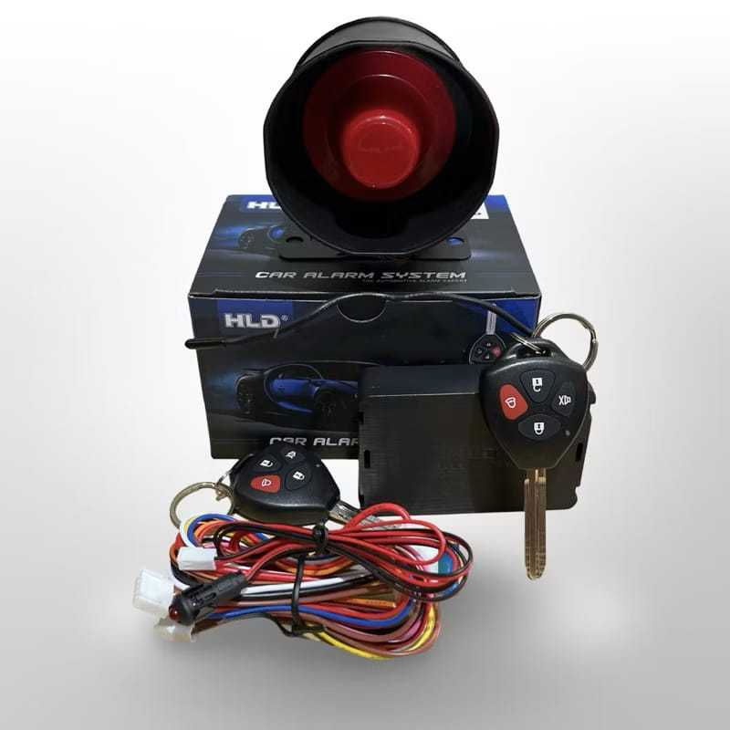 Alarm Mobil HLD Model Kunci Universal Car Alarm System