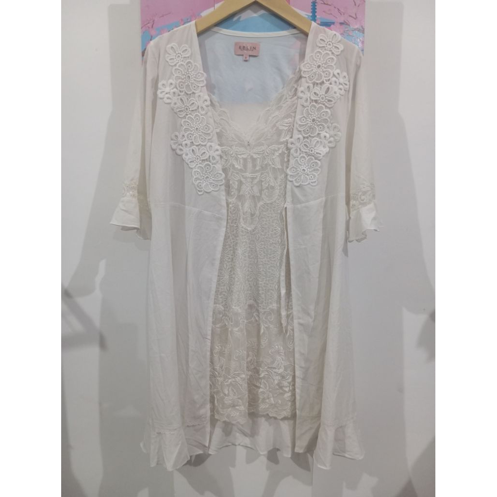 set lingerie with outer eblin