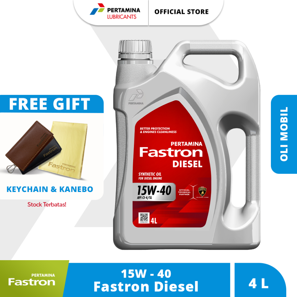 PERTAMINA Fastron Diesel Series [ Oli Mobil 4 L ]