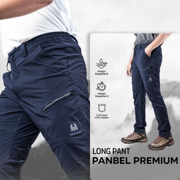 The North Faace - Celana Panjang Pria Gunung Outdoor Quickdry Panbel Premium