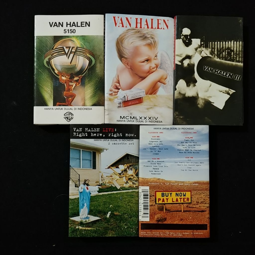kaset pita VAN HALEN original