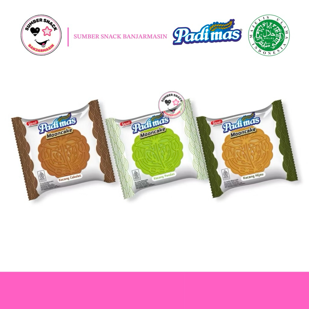 Padimas Mooncake (3 Varian Rasa)