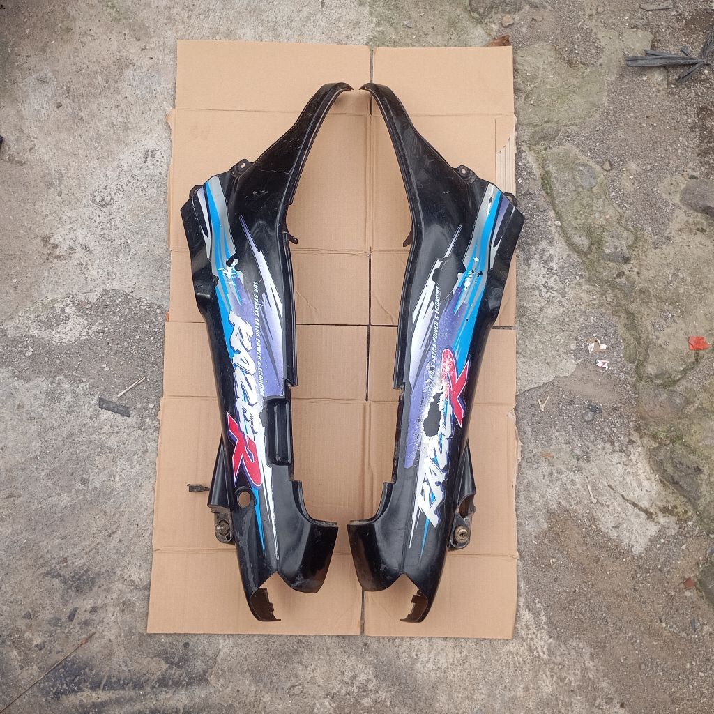 Cover Body belakang kawasaki Kaze R lama Original