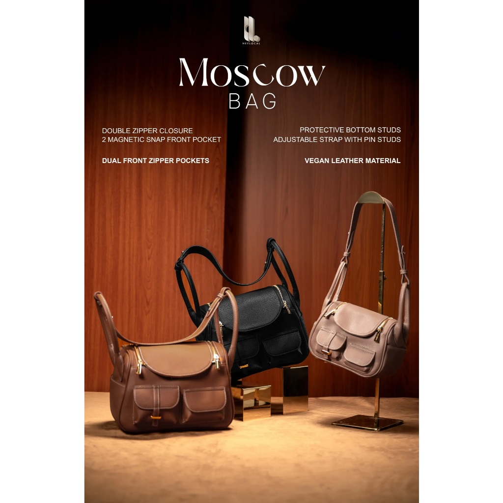 Moscow bag Heylocal Kulit Vegan Midi *DEFECTMINOR*