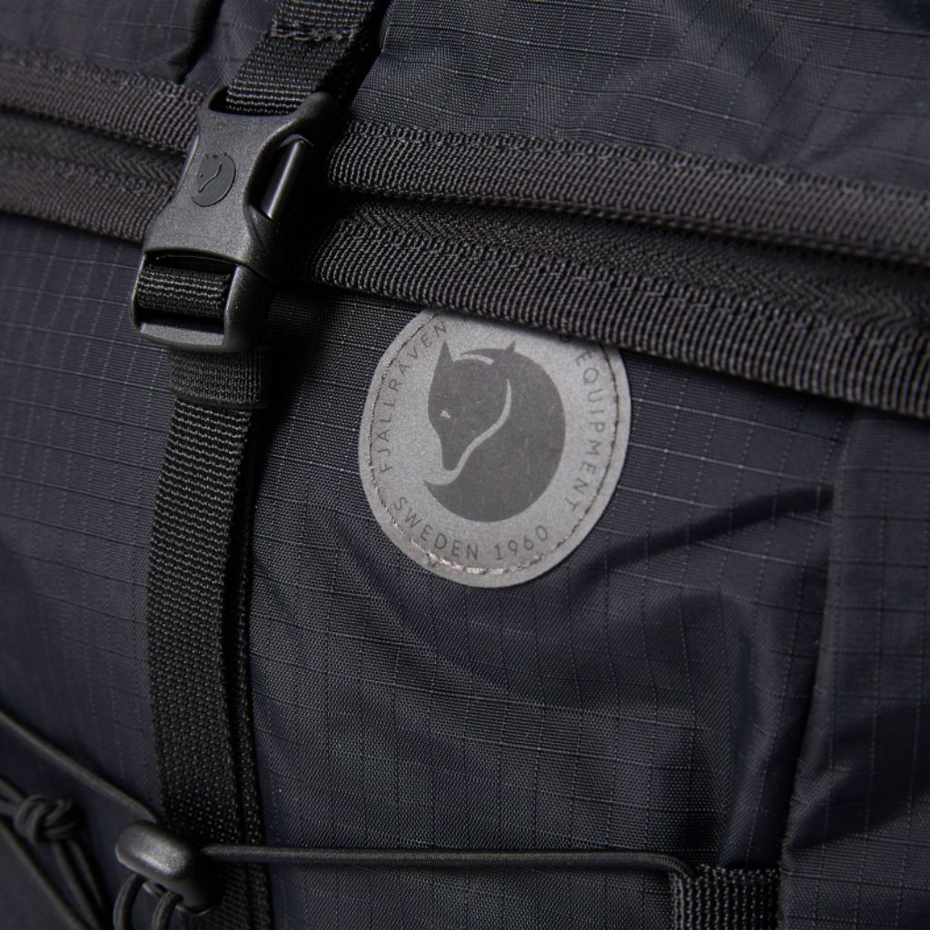Fjallraven Abisko Hike Foldsack Unisex Rucksack Black/Black 100%Original