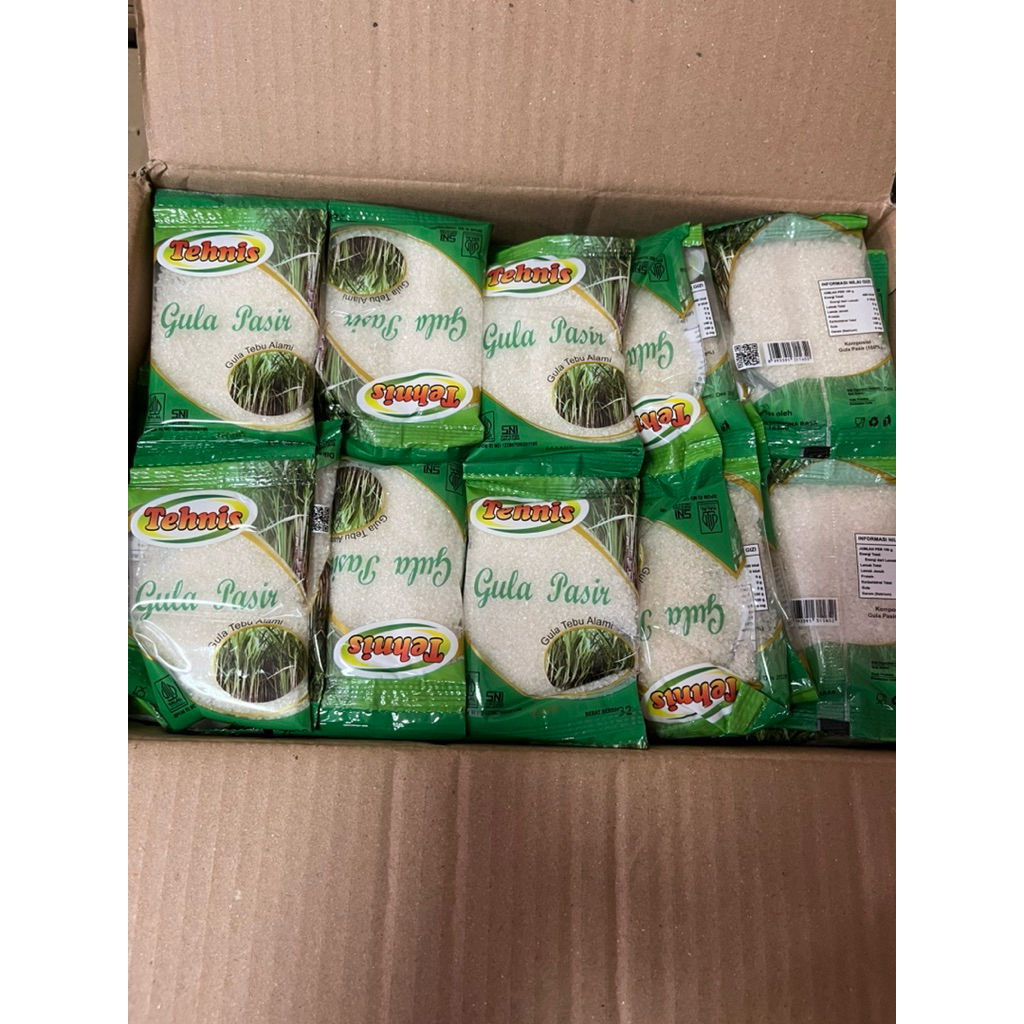 Gula Pasir Renceng Tehnis Rencengan