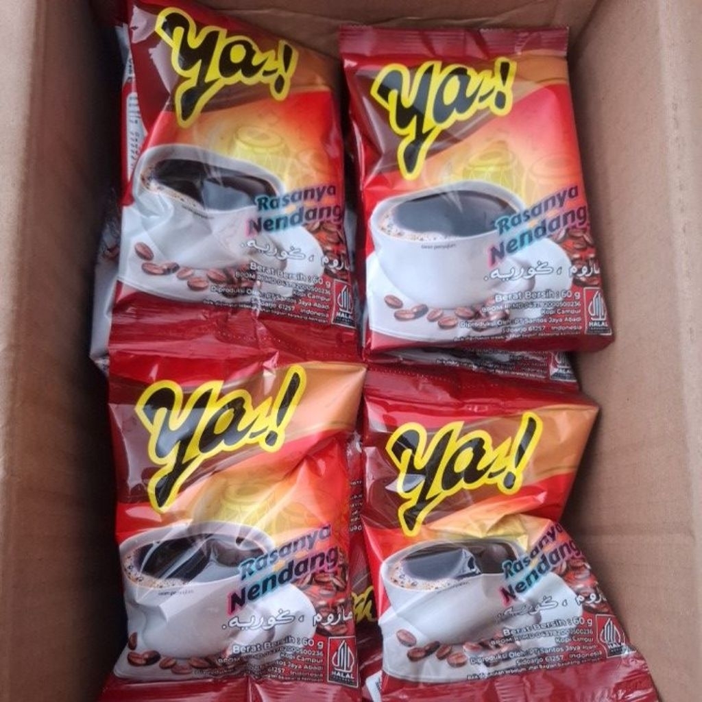 YA Kopi Bubuk 60 Gr Murah / Kopi Bubuk Ya Merah 60 Murah