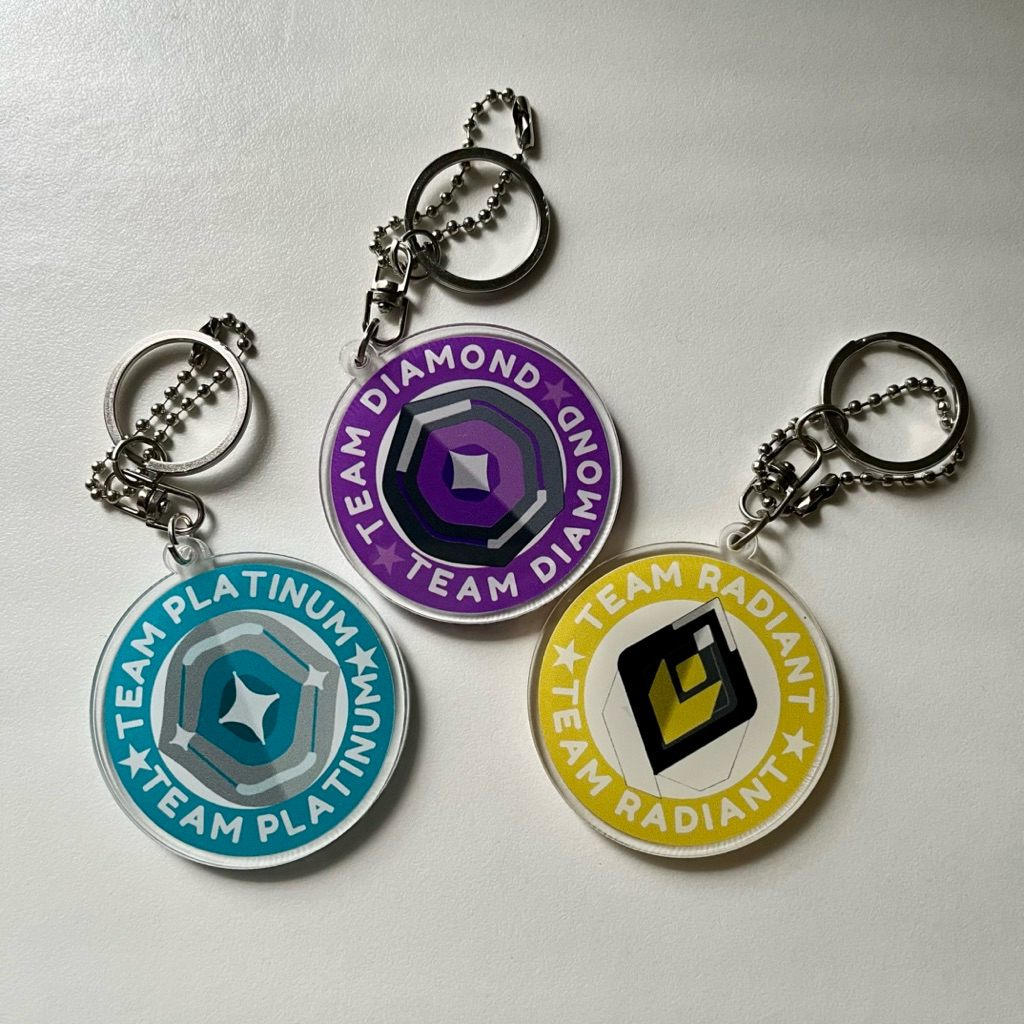 Keychain Valorant Rank/Team