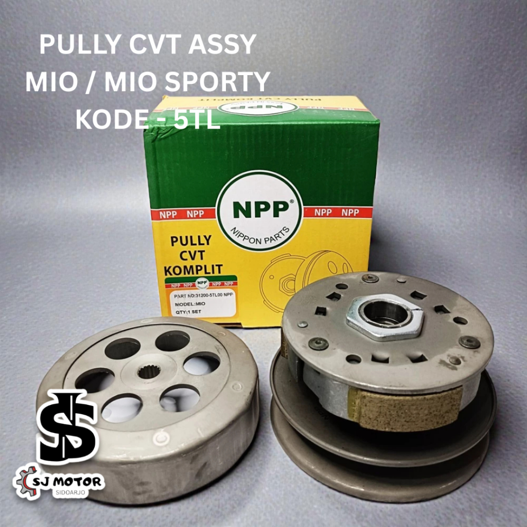 NPP PULLY CVT ASSY KOMPLIT MIO SPORTY KODE 5TL