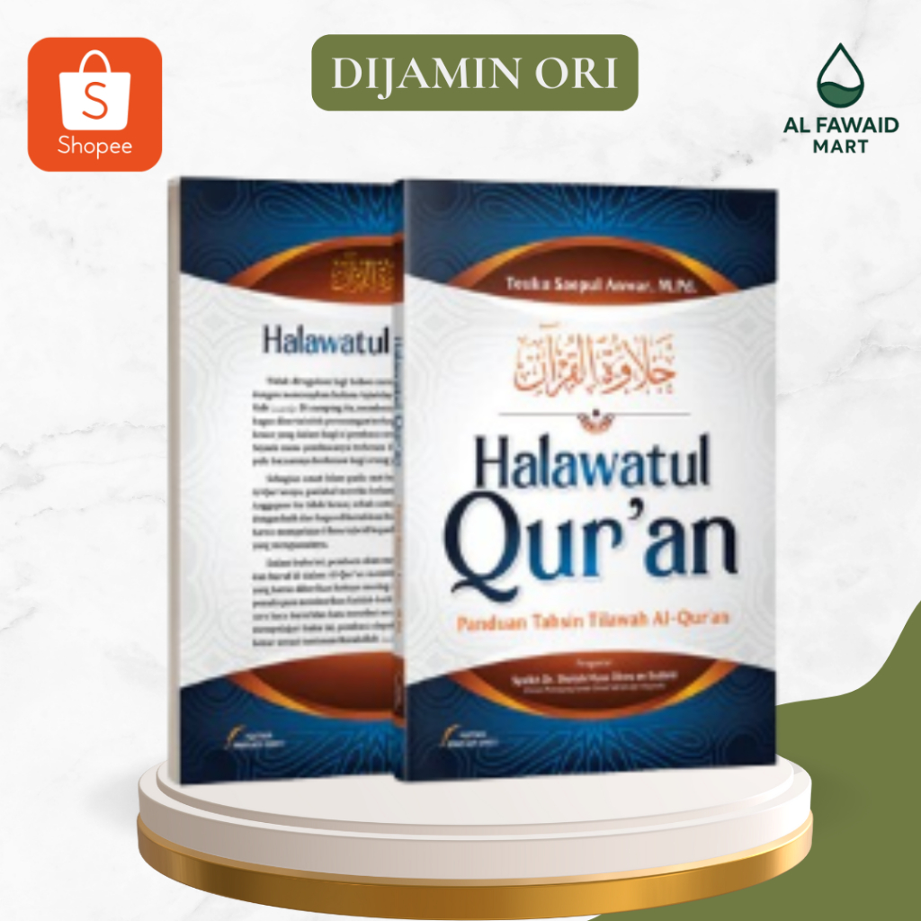Buku Halawatul Quran Panduan Tahsin Tilawah Al Quran Pustaka Imam Syafii 100% Original