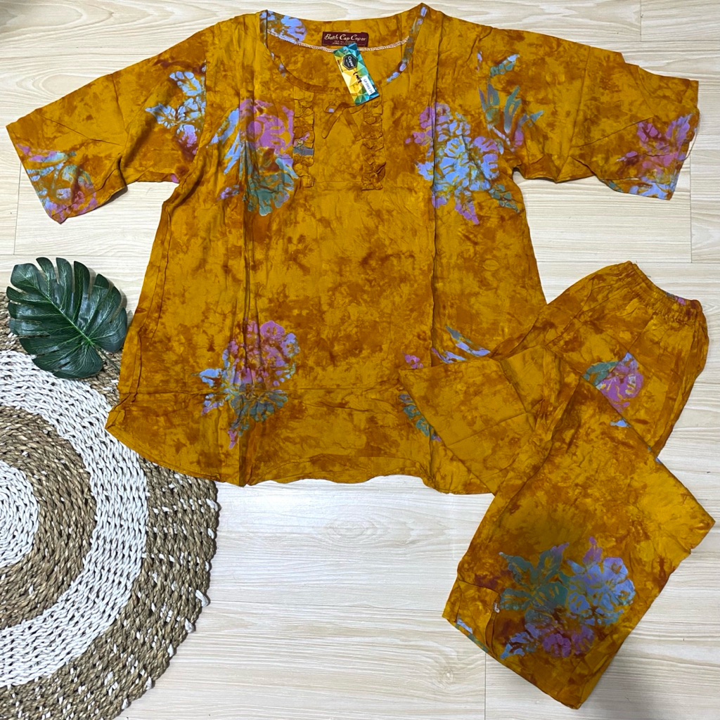 (DWS 03) CP Batik Copar Dws Lady Tgn 3/4, Super Premium