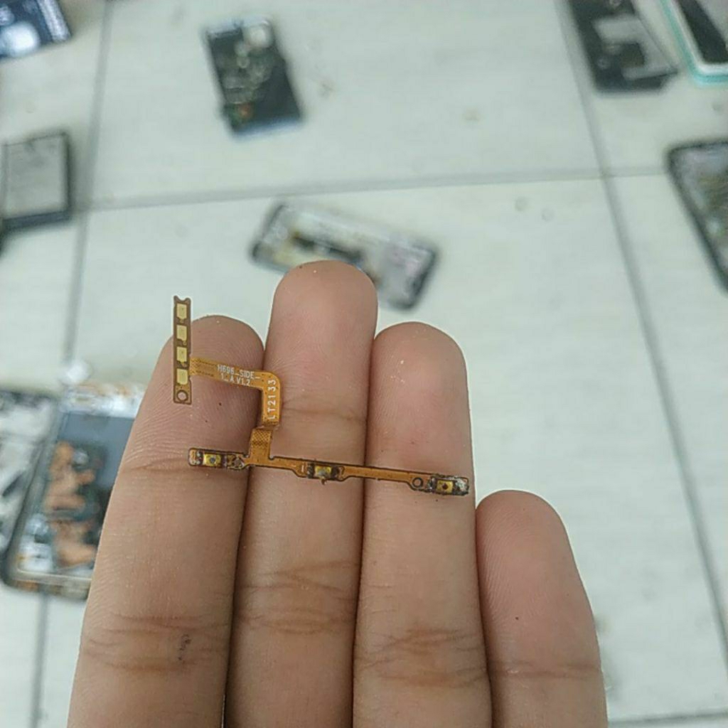 fleksibel power volume bekas infinix hot 11