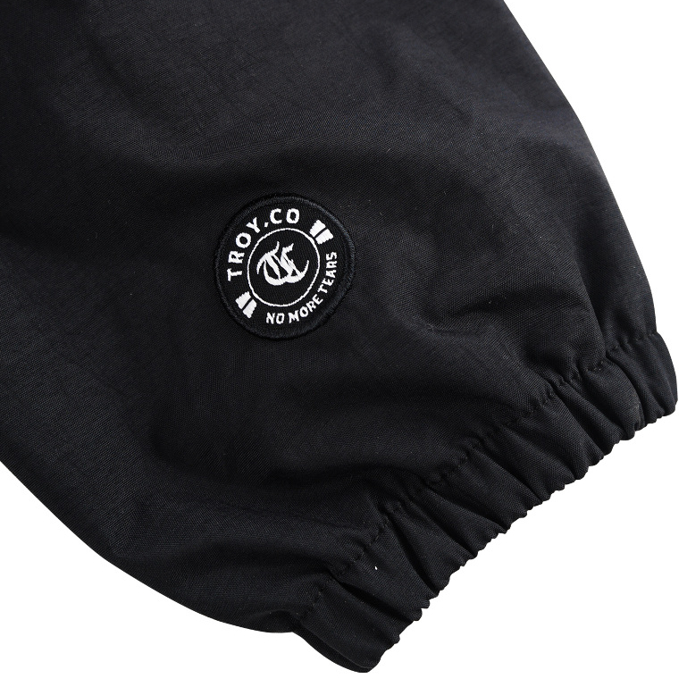 Troy Company Jacket Cagoule Black Foxy - Jaket Cagoule Hitam JCG 3441