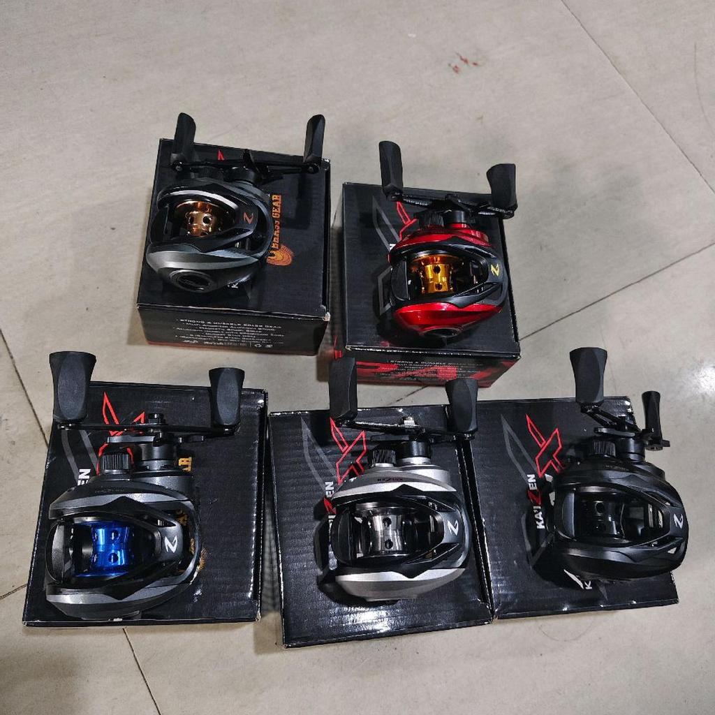 Gulungan Senar Pancing Rell Reel BC Kaizen Arai x 100 SHL Reel Baitcasting Left
