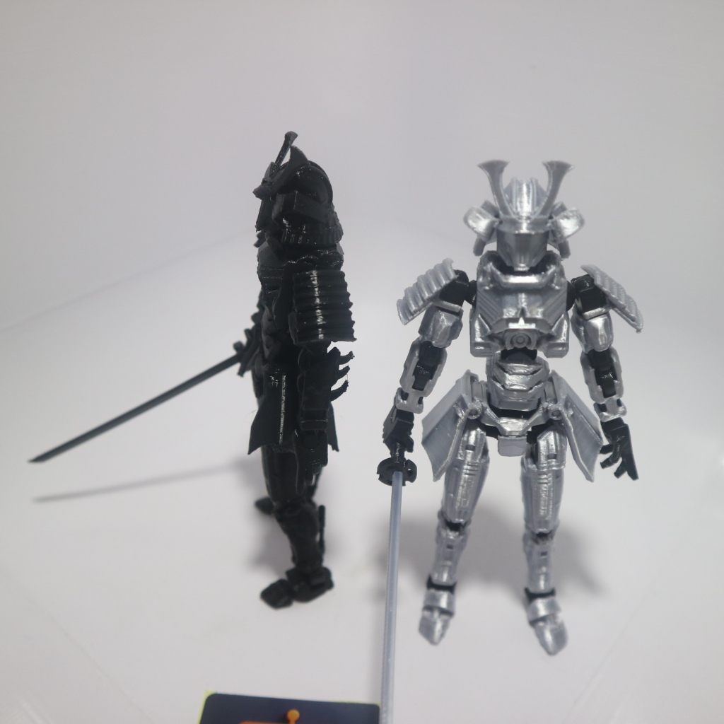 GeekPrints Dummy 13 – Mecha Ronin Sentinel v1 – Armor Samurai Futuristik untuk Custom Figure 1:12