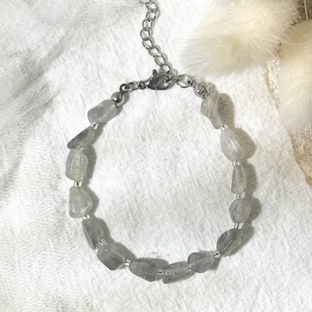 LABRADORITE - Spacer Bracelet